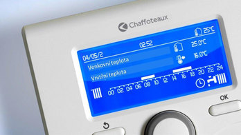 Regulace Chaffoteauxs termostatem 